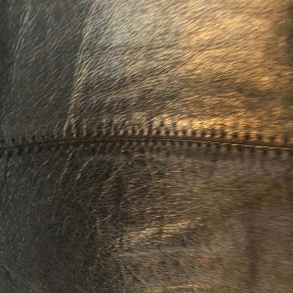 DANIER Leather Black Buttery Leather Pants Lined, Size 8 - Picture 7 of 13